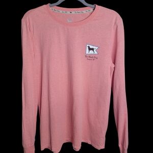 Black Dog Pink Long Sleeve Shirt